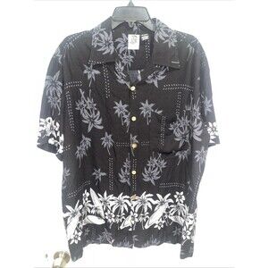 Vintage Kennington Hawiian Style Button Up Shirt Size L Great Condition VTG